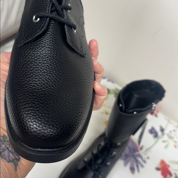 AEROSOLES Black Combat Boots - Picture 9 of 11